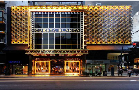  岐山门头设计与商业空间的纽带。