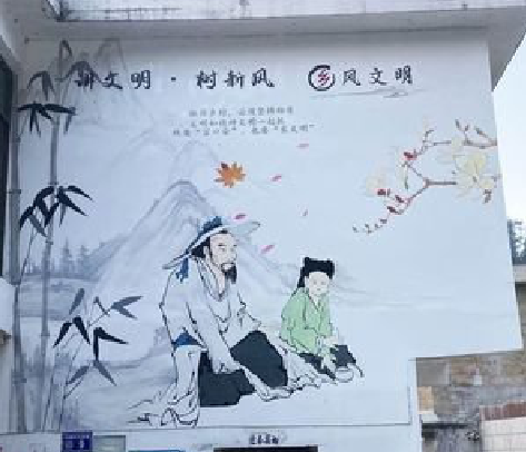  岐山分享几个墙绘保养知识。