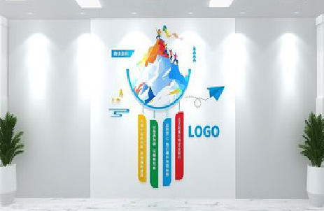  岐山公司企业形象墙的工艺材料有哪些？